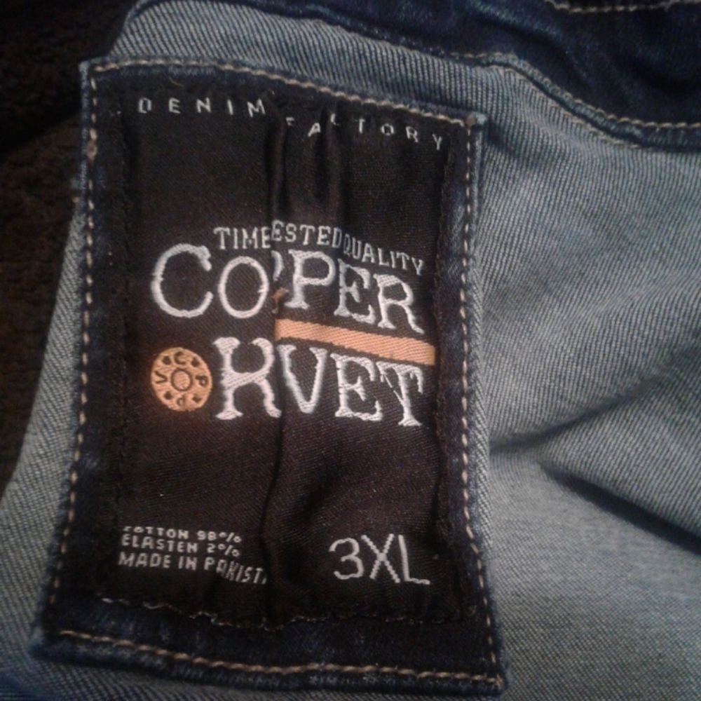 Denim Factory Copper Rivet Denim Patched Legendary Championship Jacket Size 3XL - Picture 5 of 5